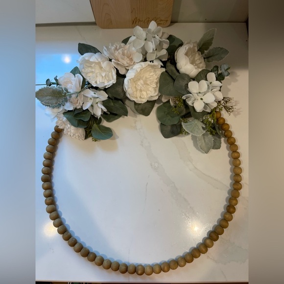 Beautiful Beaded Front Door Wreath - Picture 1 of 1